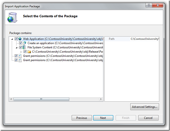Select_the_Contents_of_the_Package_dialog_box_Prod